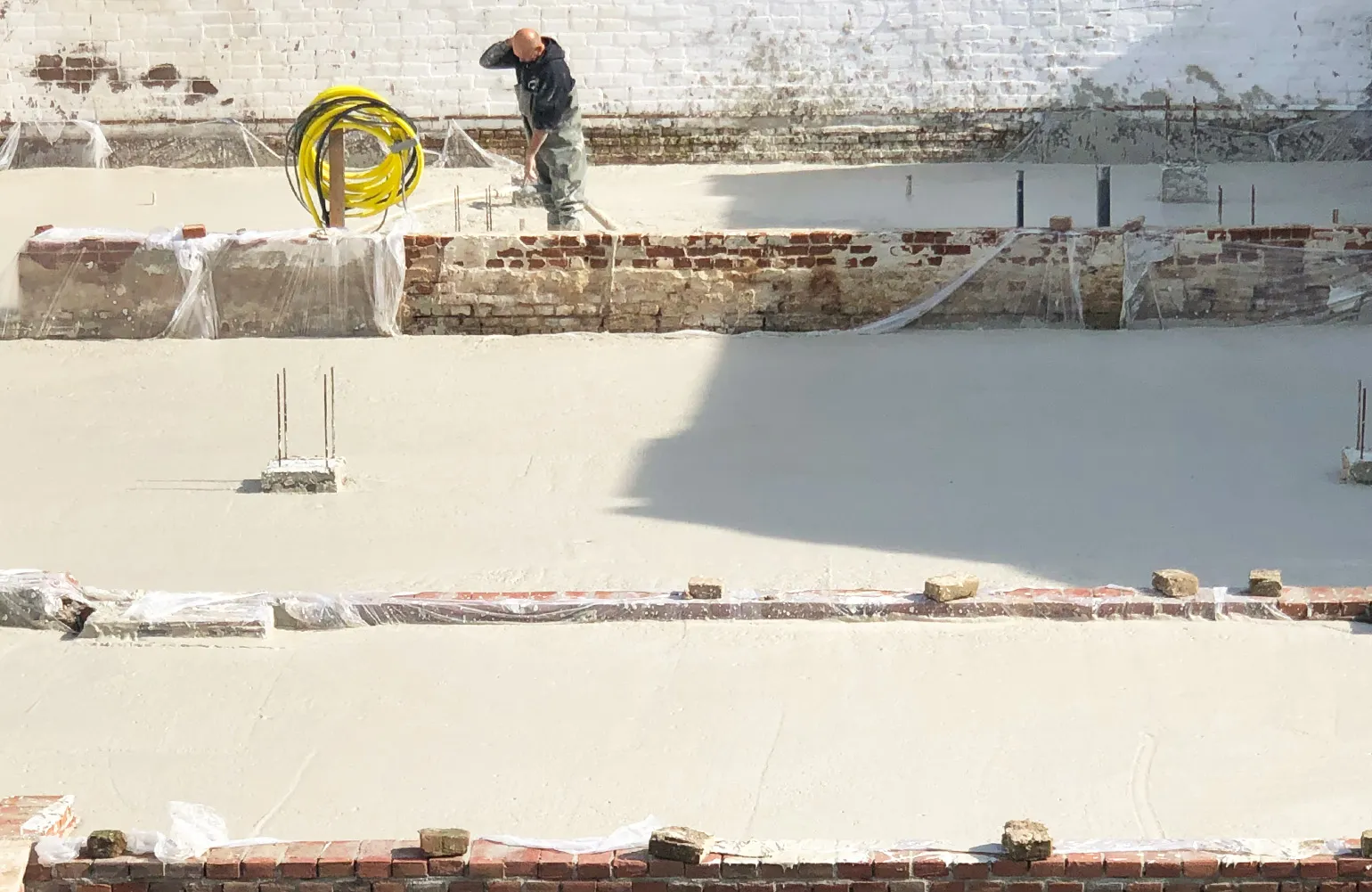 schuimbeton fundering op staal